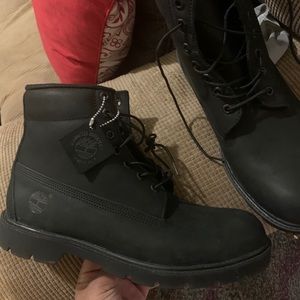 Black waterproof Timberland Boots